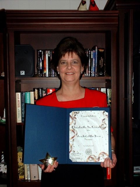 Elizabeth S. Folk Graham - Ben Milam's Teacher of the Year!