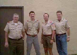 Jim Shultz, Lee Ackley, Jim Wise and Sam Graham