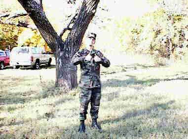 Airman Karman ....  trying to do his best!