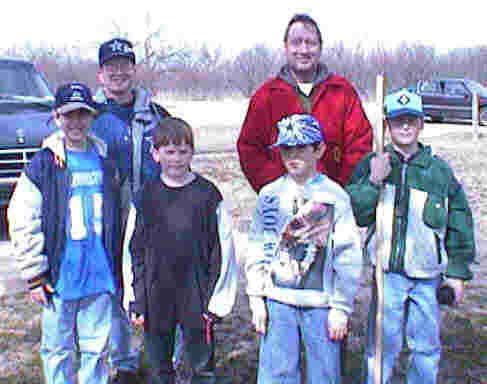 Webelos Scouts visiting Lake Arrowhead with Troop 232