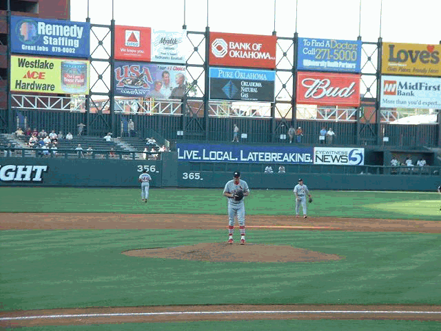 Rick Ankiel gets shelled.