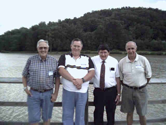 All the Graham and South boys made it to the reunion!  Sam Sr., Robert, Sonny and Larry were all there!
