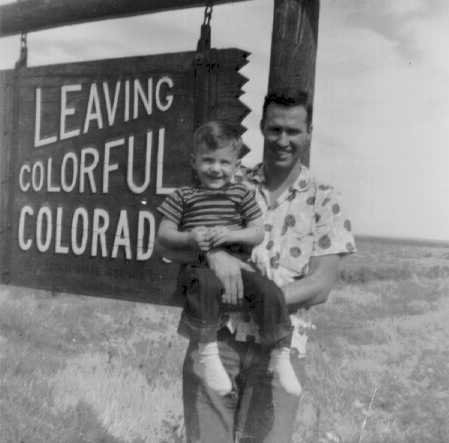 Sam Sr and Sam Jr in Colorado