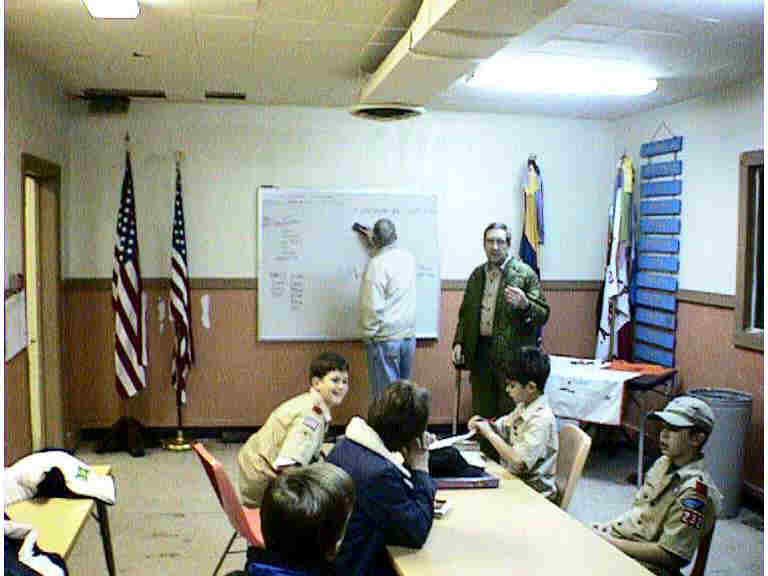 Jim Wise and Jim Shultz are the leaders of the Troop!