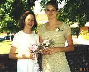Allison and Julia were sure beautiful .... or is it cute when you are that age?